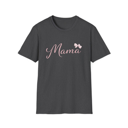 MAMA T-Shirt | pink calligraphy, motherhood tee | Matching MINI Tee