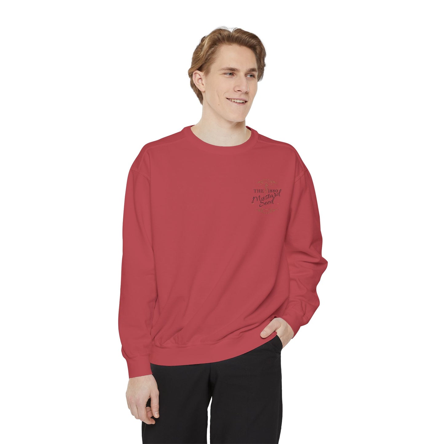 Mustard Seed Crewneck Mockup