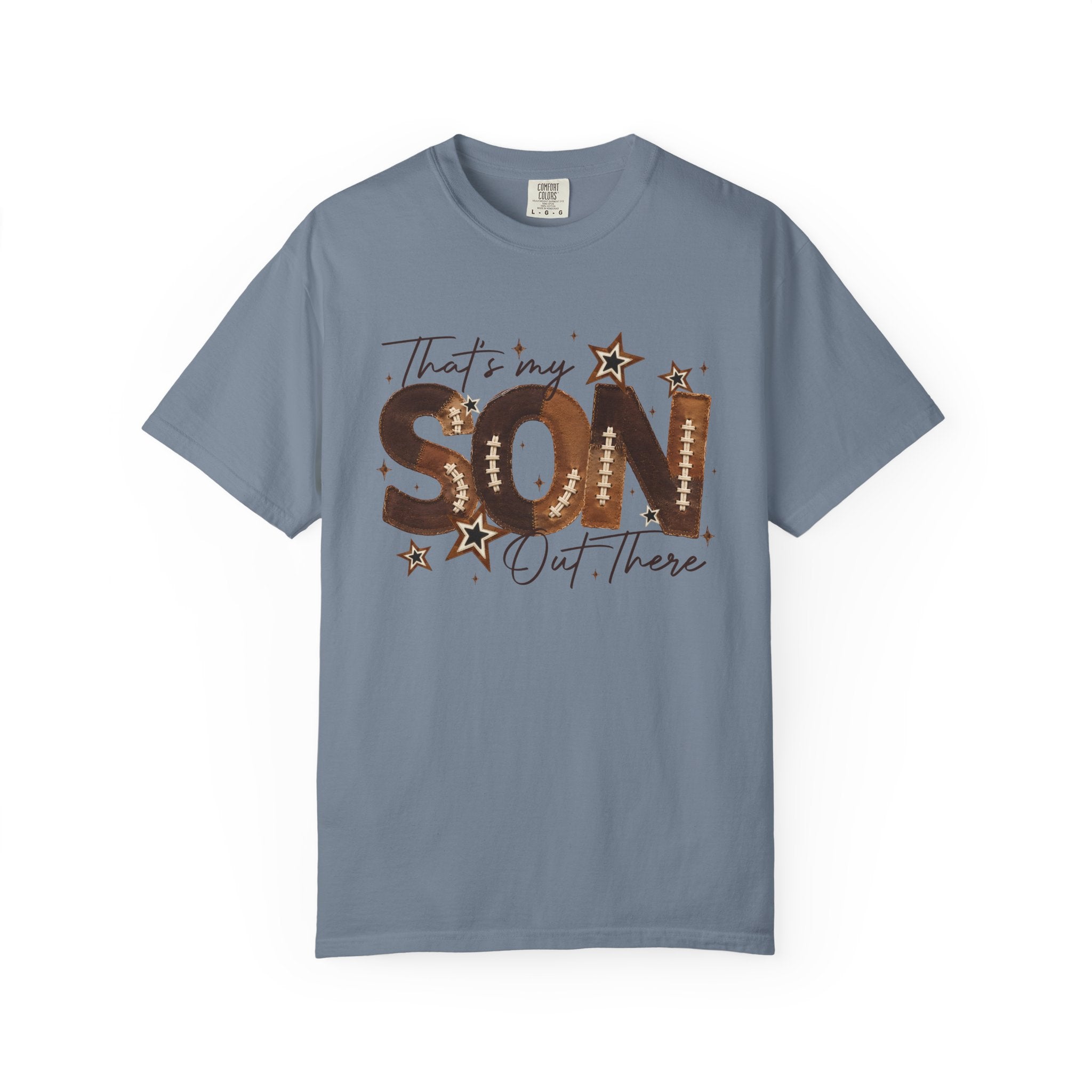 That’s My Son Football T-Shirt — Personalized Jersey Number Tee