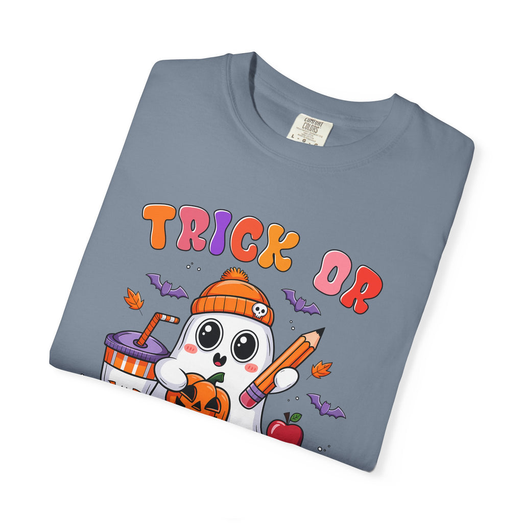 Trick or Teach Halloween Teacher Tee