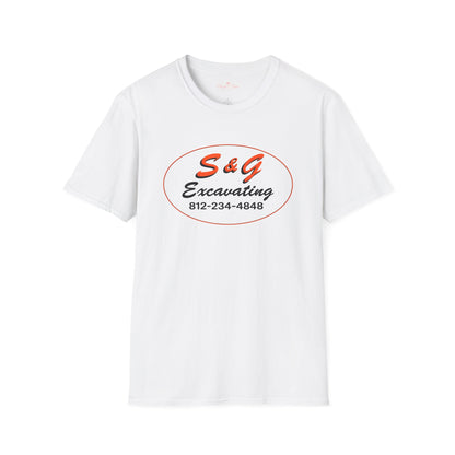 Excavation Logo T-Shirt — S&G Excavating (812-234-4848)