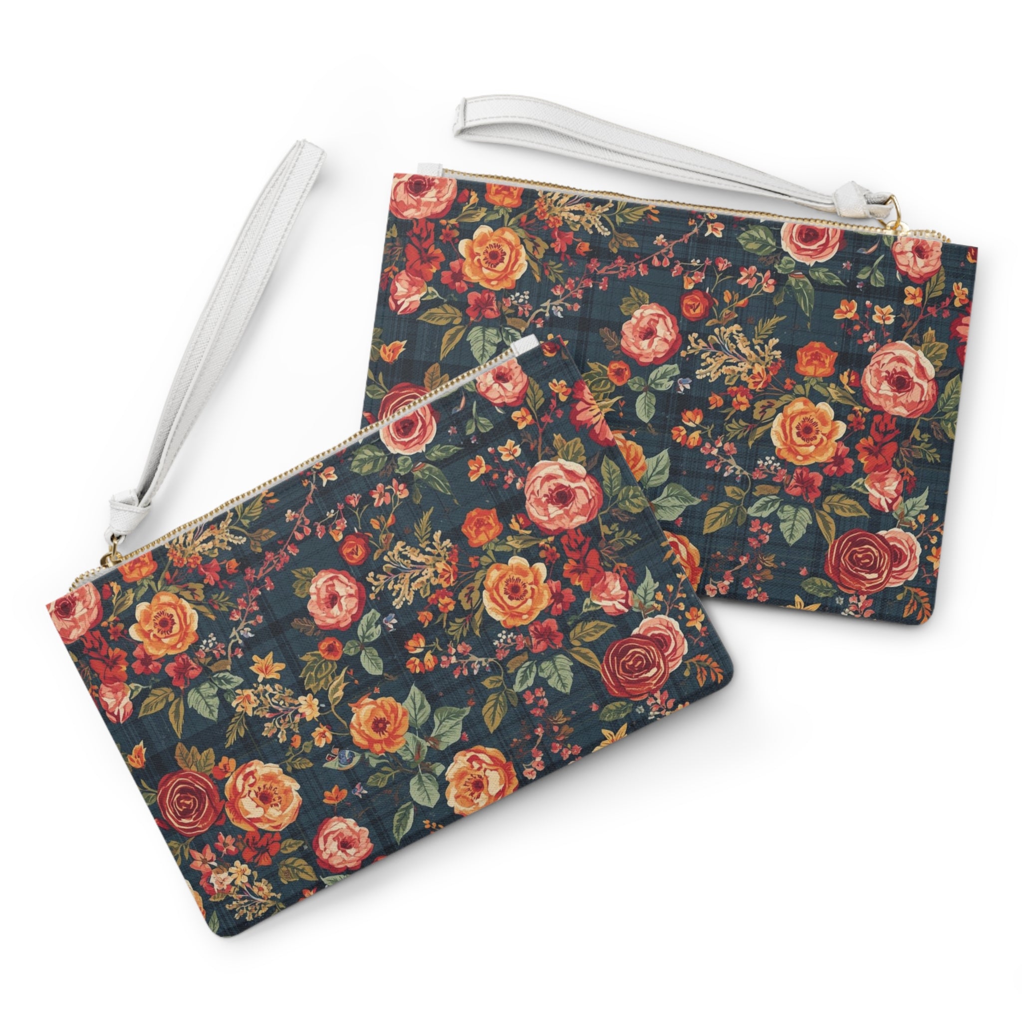 Floral Vintage Clutch Bag