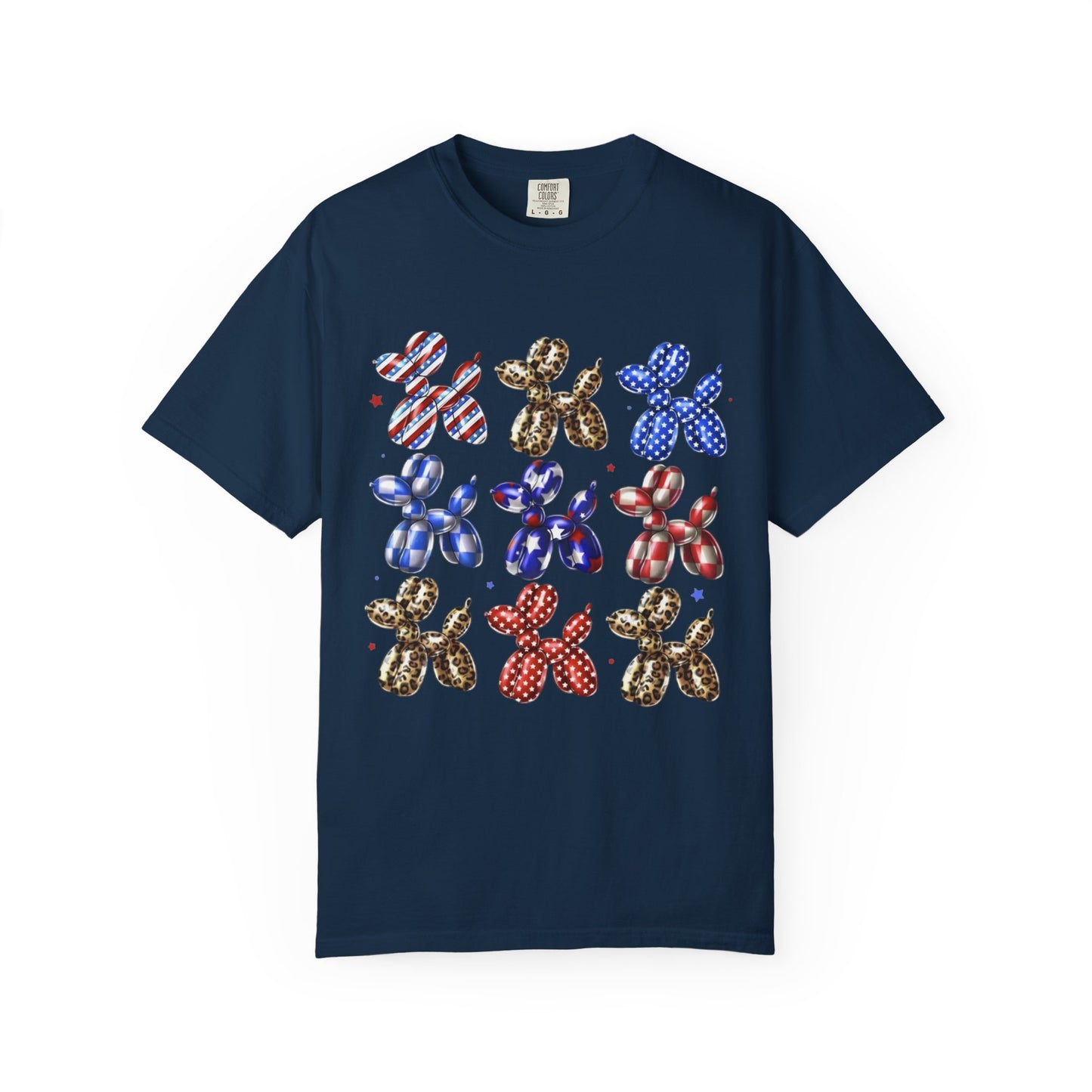 Firecracker Balloon Dog Graphic Tee
