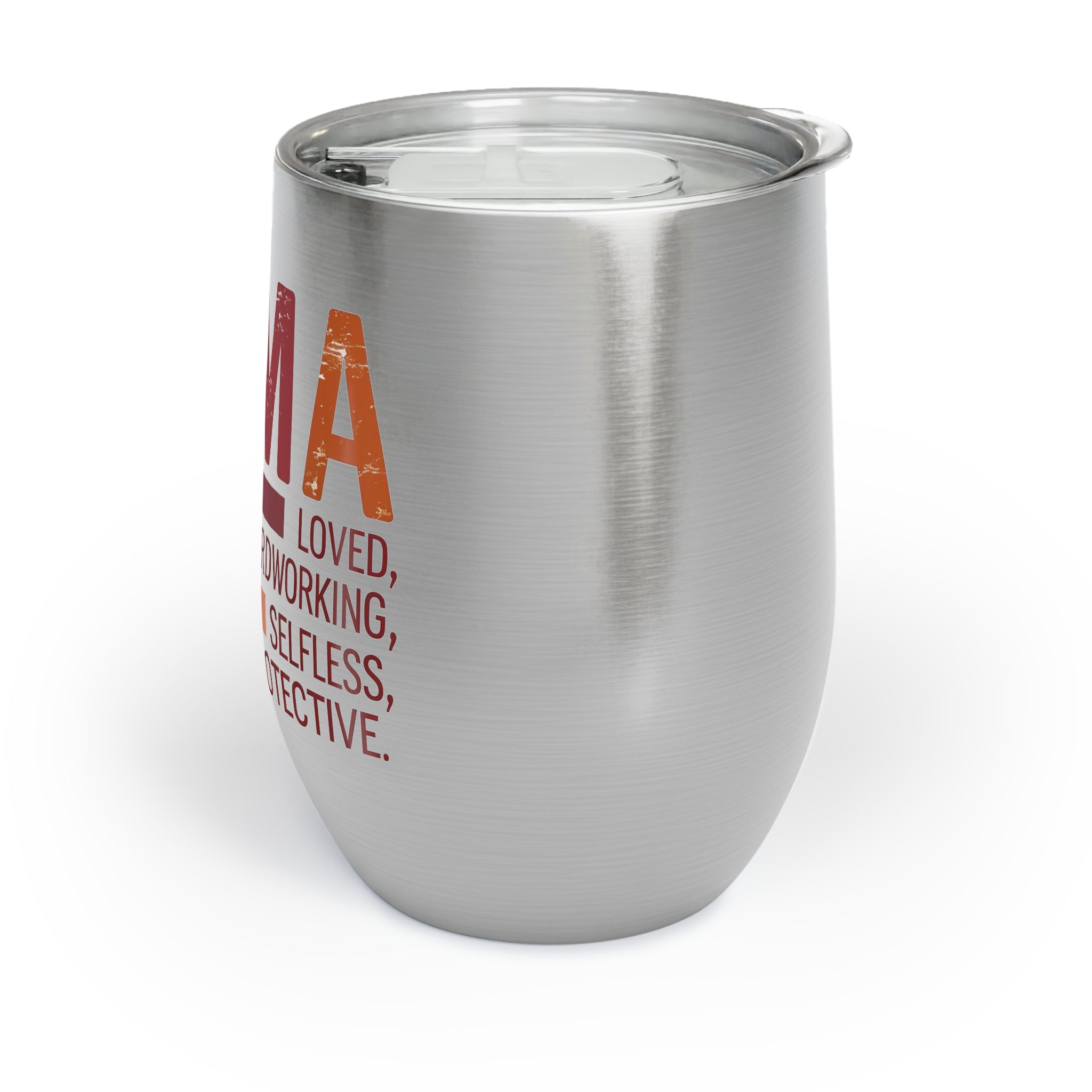 Hardworking Mama Tumbler — Mom Wine Sleeve, Birthday Gift Idea