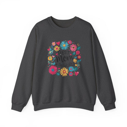 Unisex Heavy Blend™ Crewneck Sweatshirt “Best Mom in the World”