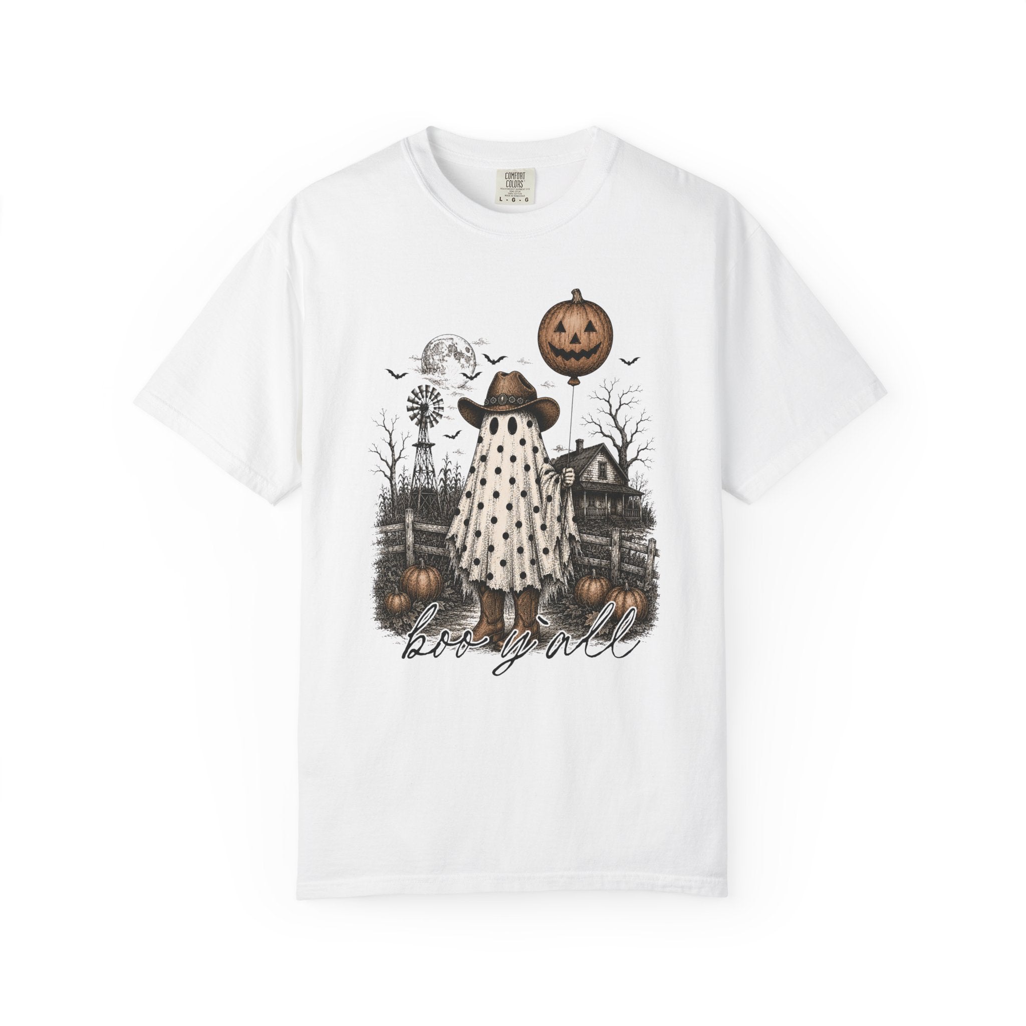 'Boo y'all' Pumpkin Patch Graphic Tee