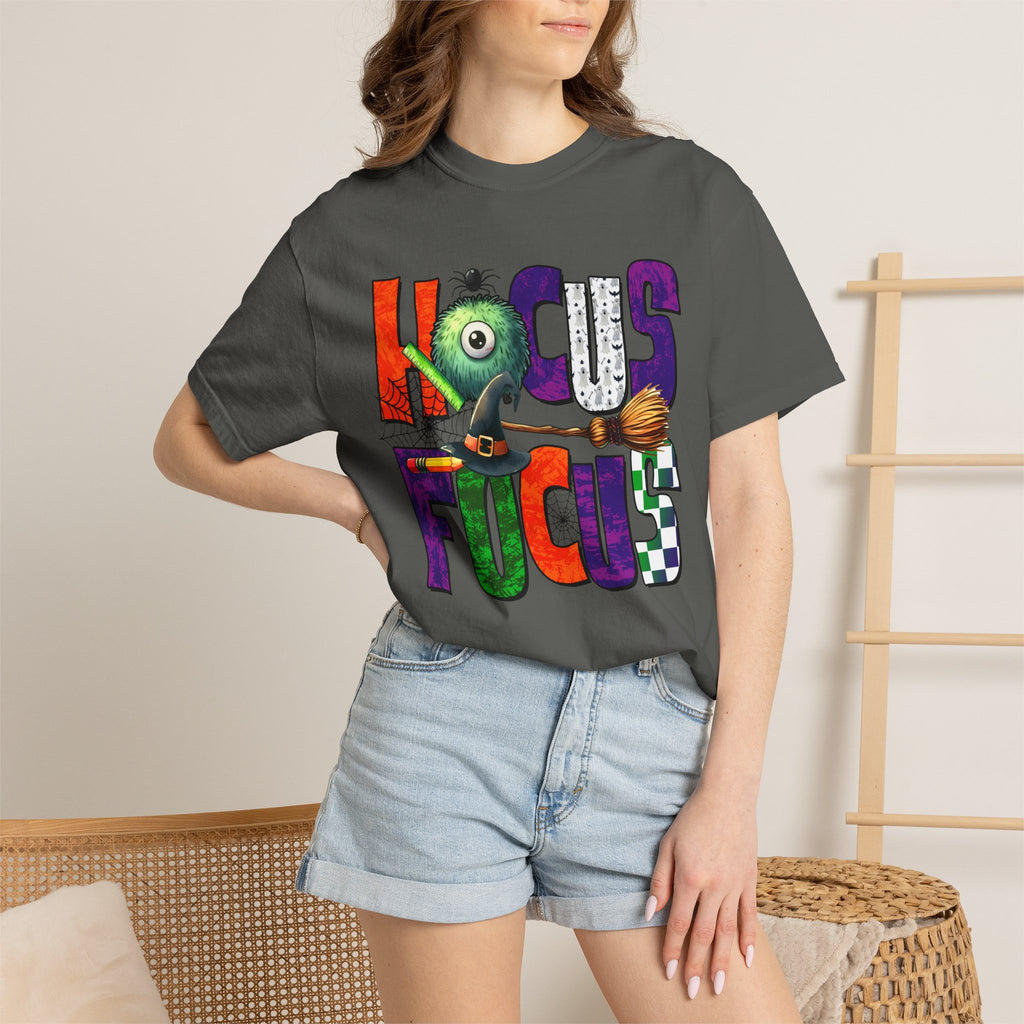 Kids' 'Hocus Focus' Halloween T-Shirt — Playful Monster Magic Tee