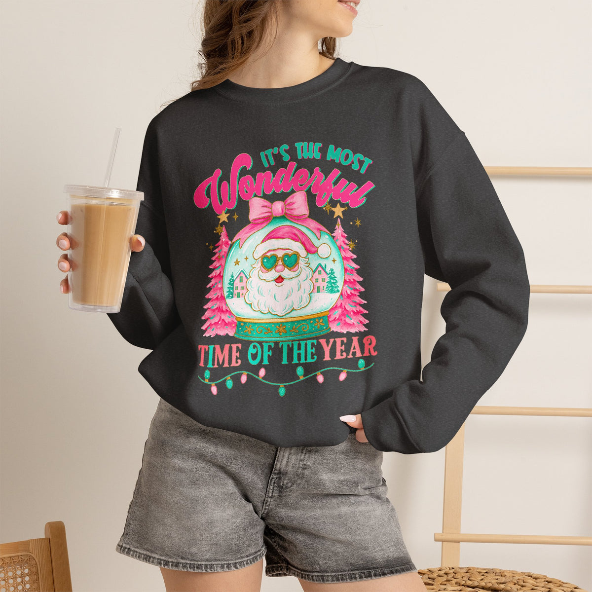 It’s the Most Wonderful Time of the Year Christmas Crewneck Sweatshirt