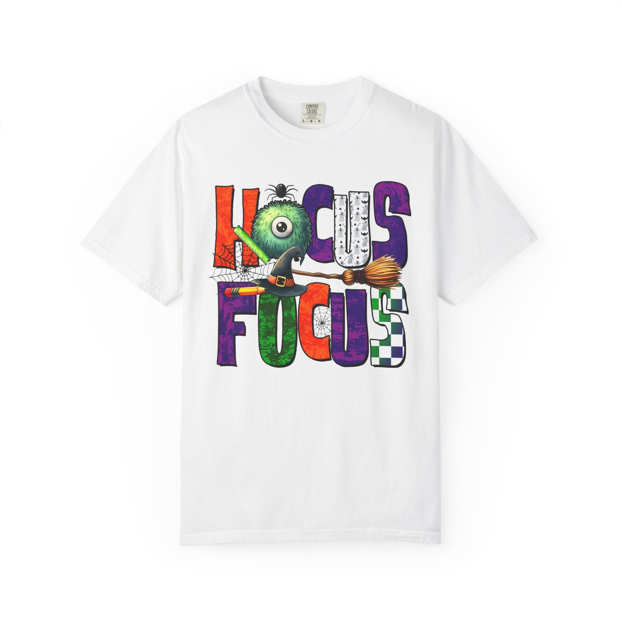 Kids' 'Hocus Focus' Halloween T-Shirt — Playful Monster Magic Tee
