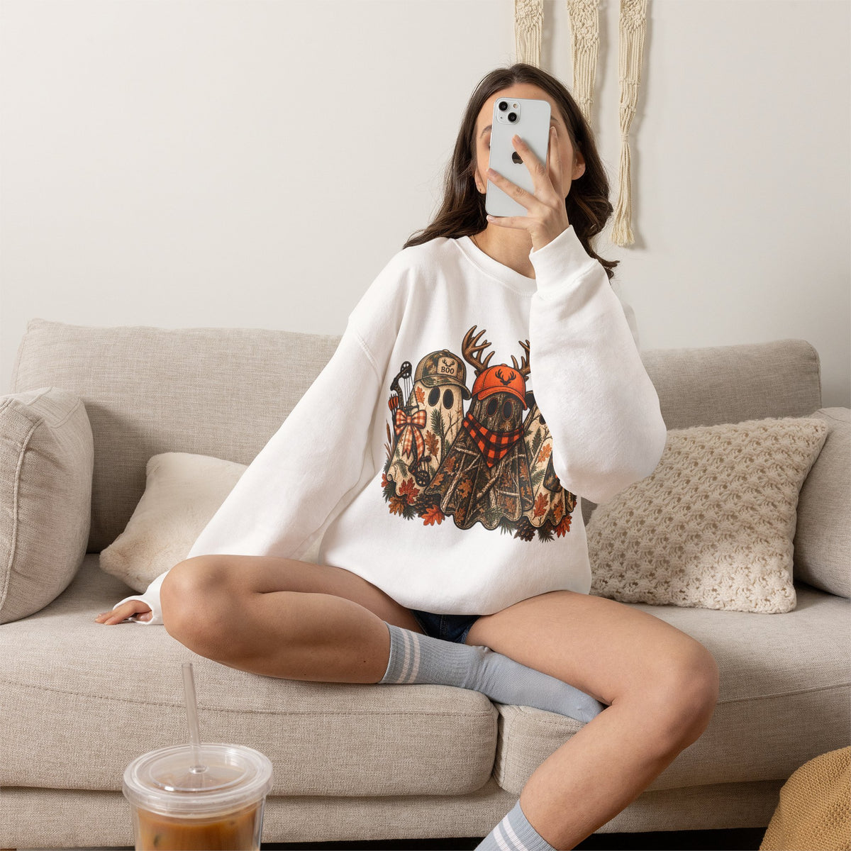 Hunting Ghosts Crewneck Sweatshirt