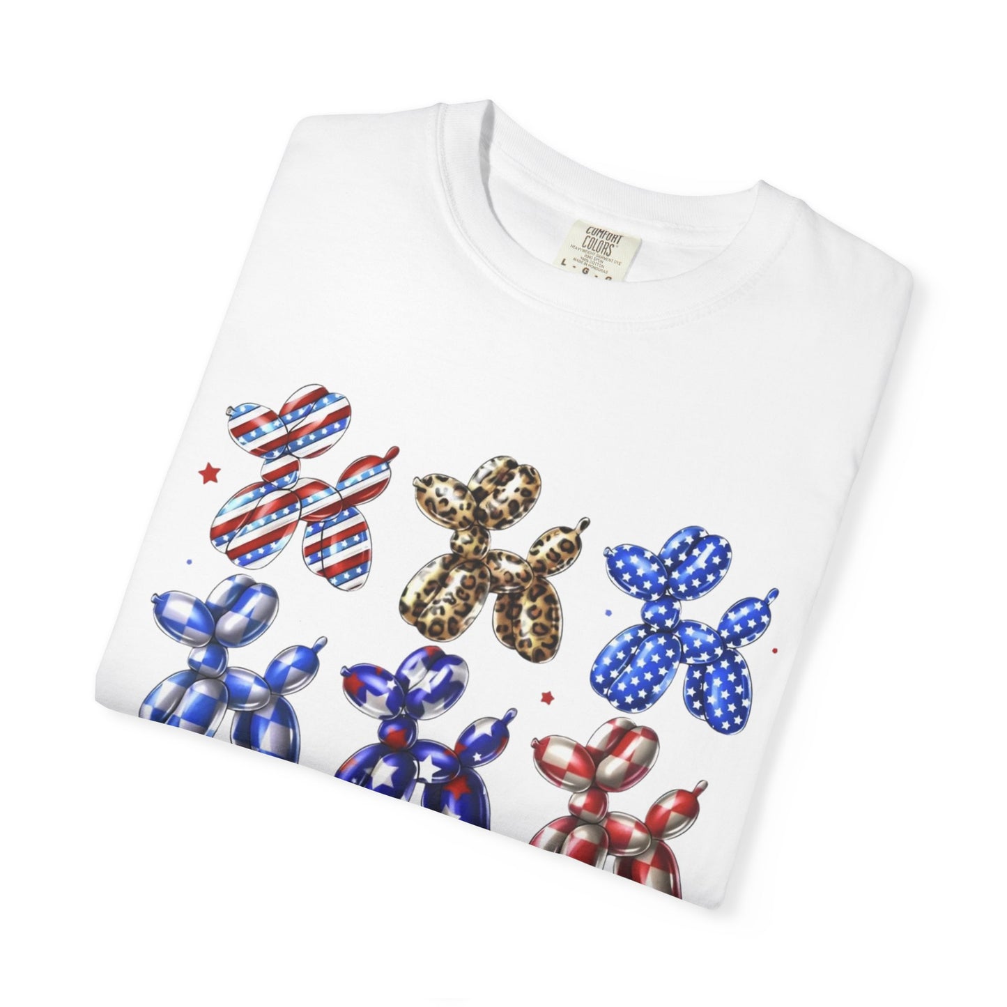 Firecracker Balloon Dog Graphic Tee