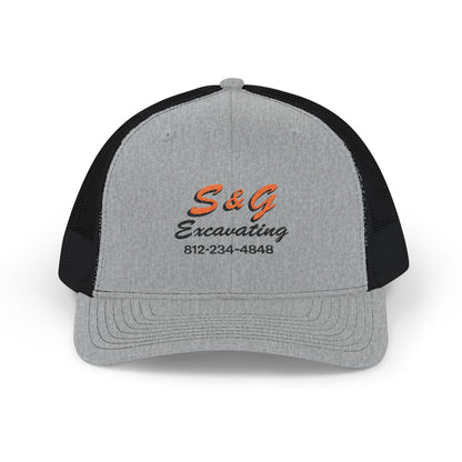 S & G Excavating Trucker Cap