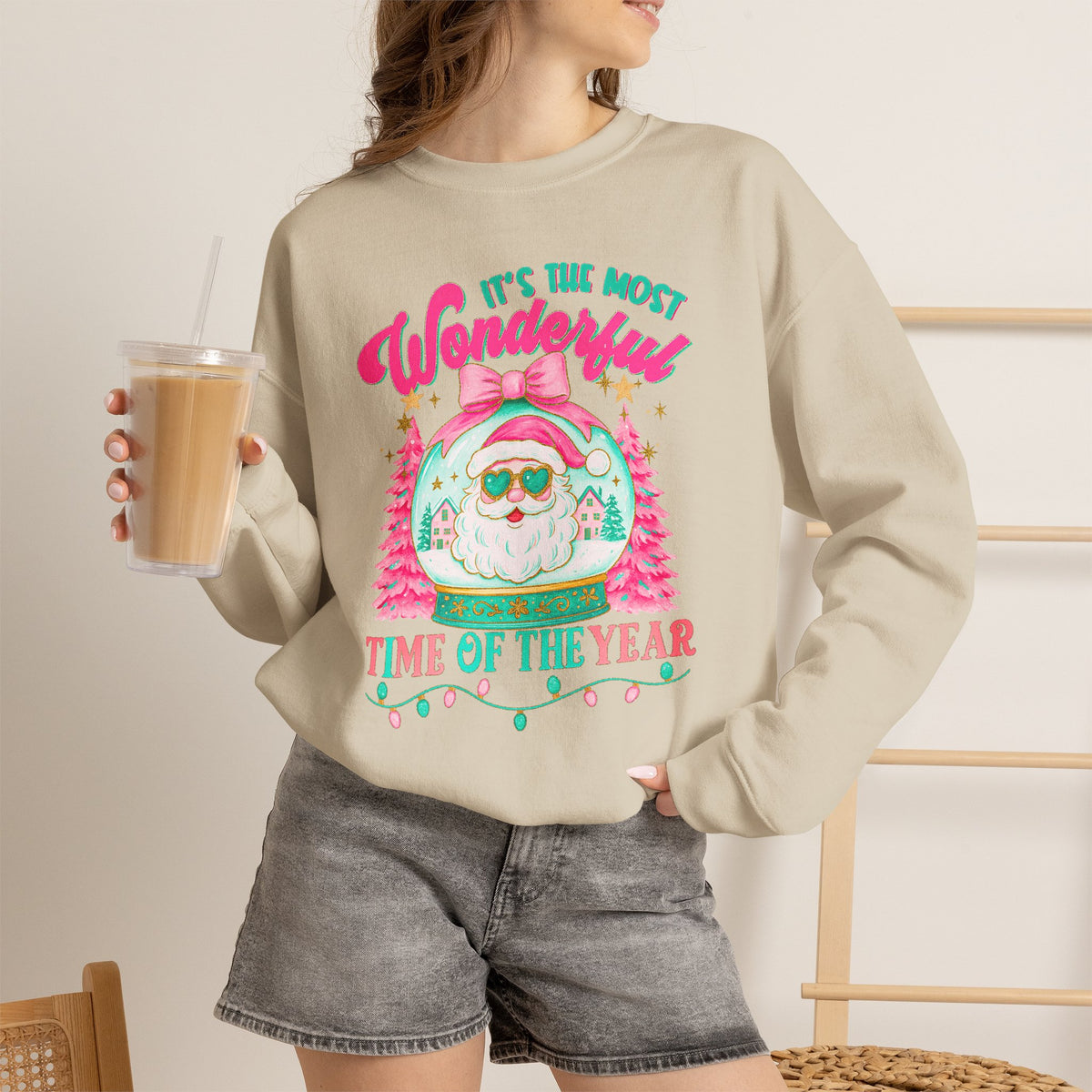 It’s the Most Wonderful Time of the Year Christmas Crewneck Sweatshirt