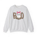 Leopard "Boo" Ghost Crewneck