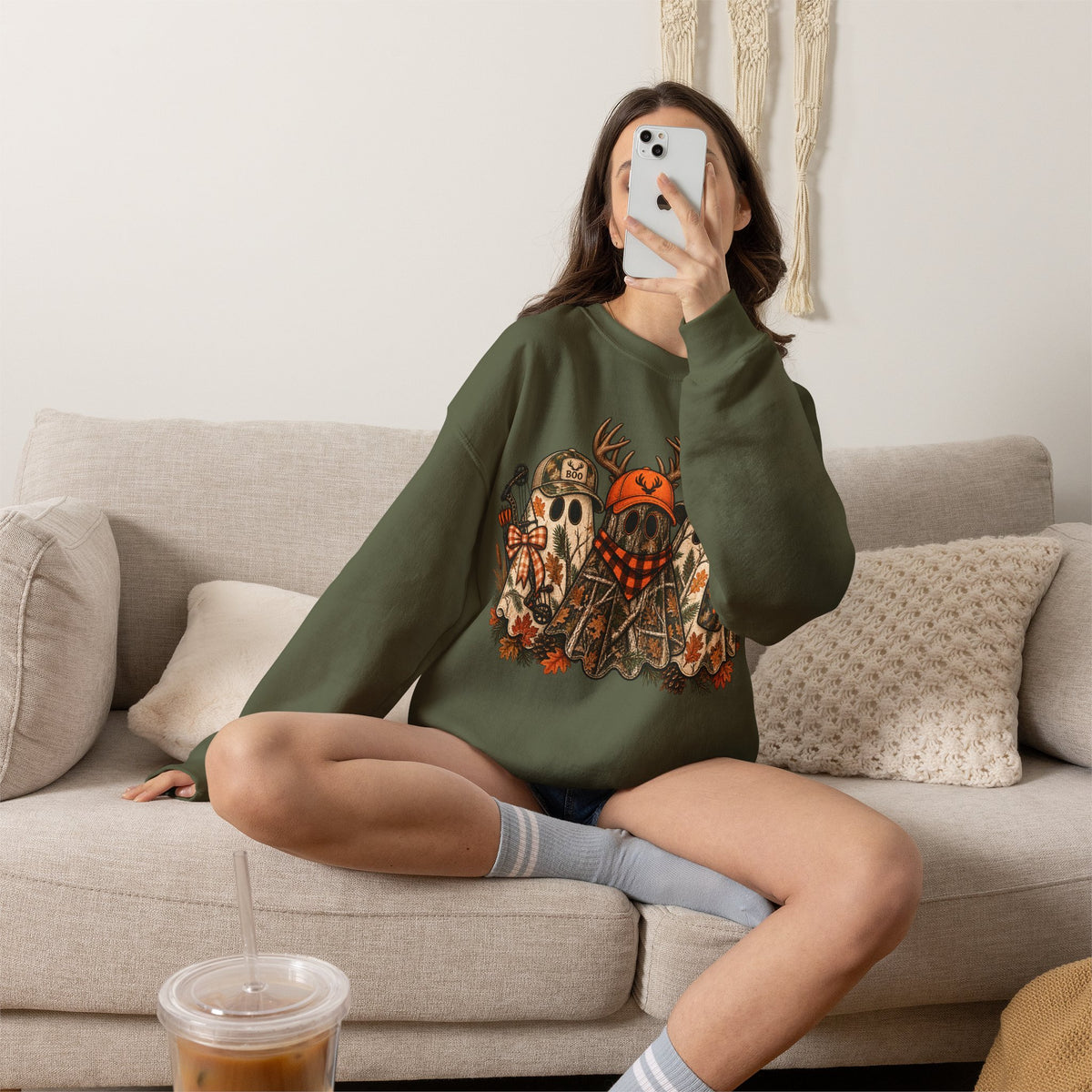 Hunting Ghosts Crewneck Sweatshirt