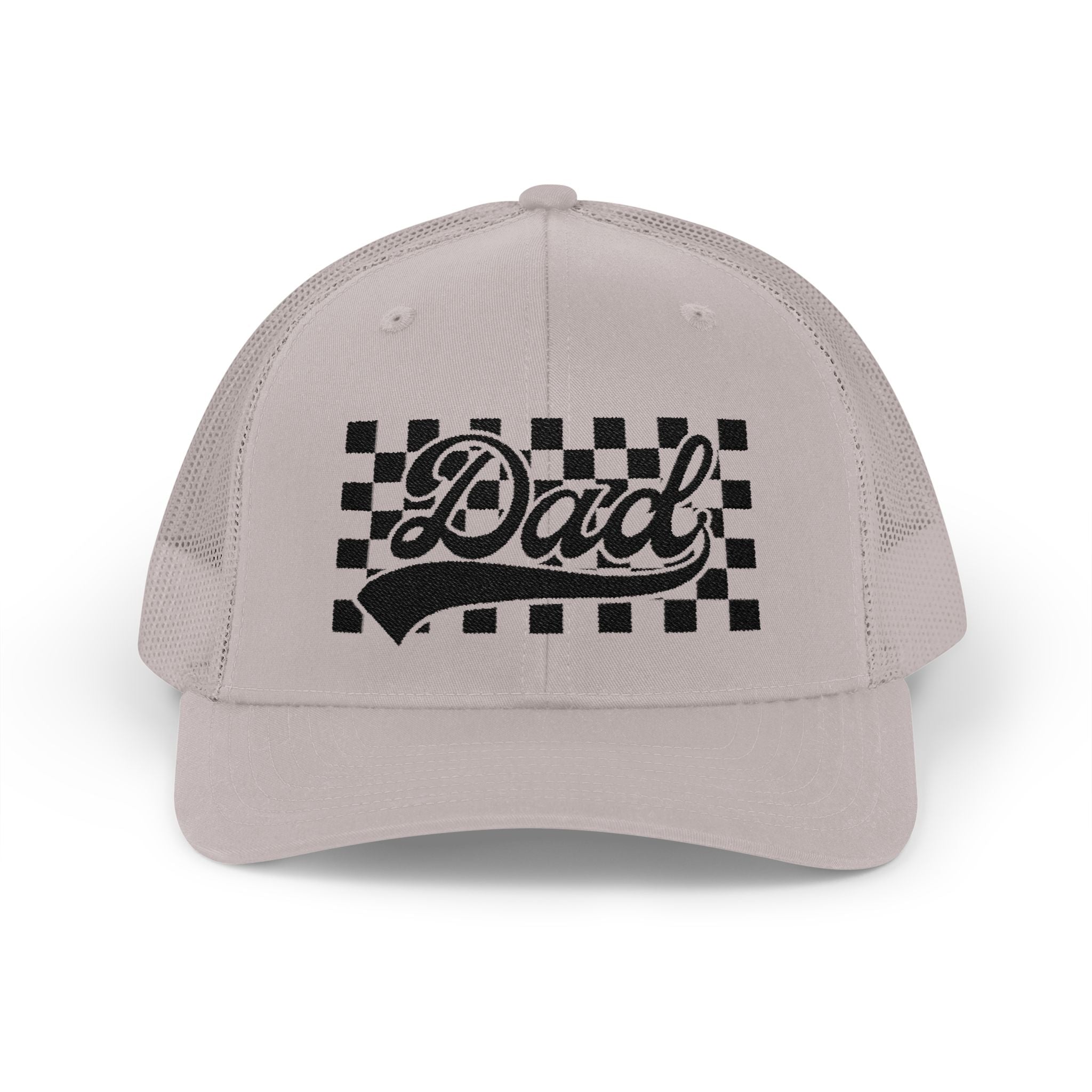 Dad Checkerboard Snapback Cap