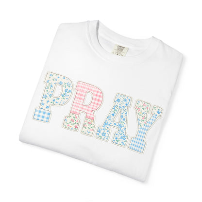 Pray Patchwork Tee