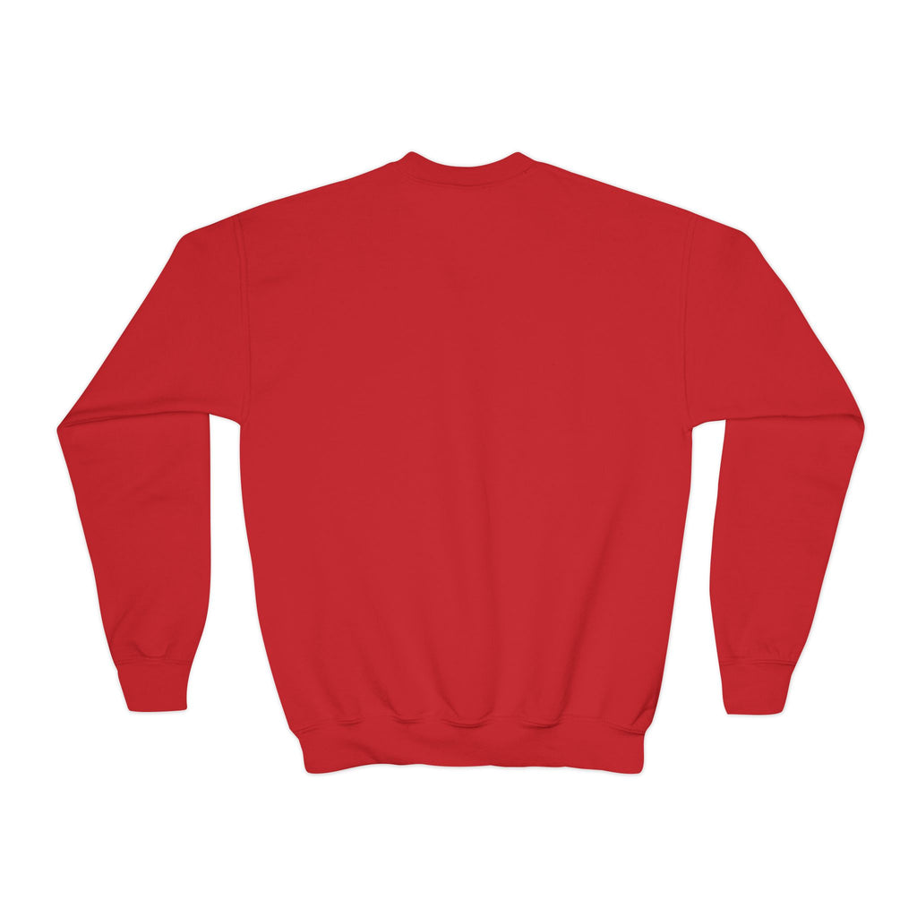 Candy Catcher Gingerbread Youth Crewneck Sweatshirt