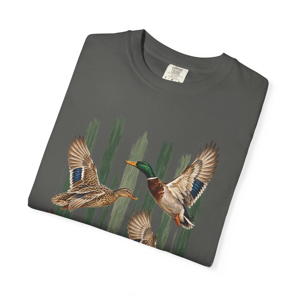 Duck stripped t-shirt