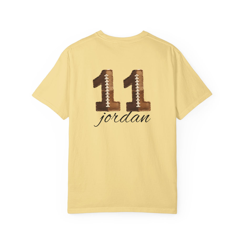 That’s My Son Football T-Shirt — Personalized Jersey Number Tee