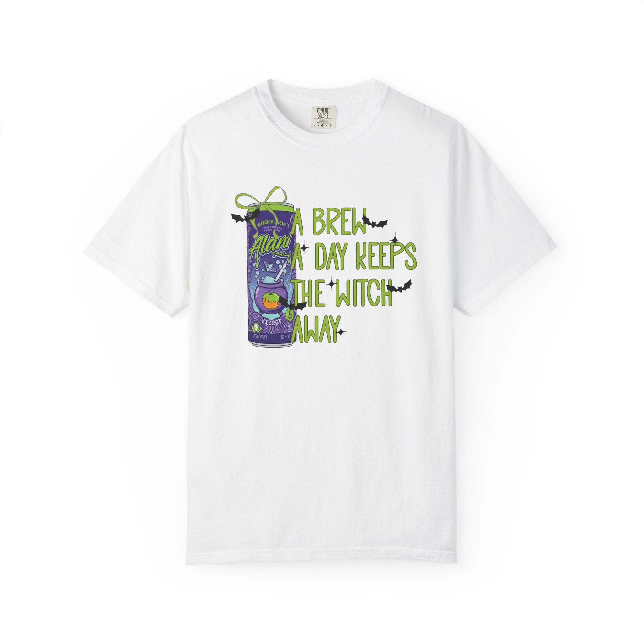 Brew All Day Keeps The Witch Away Tee