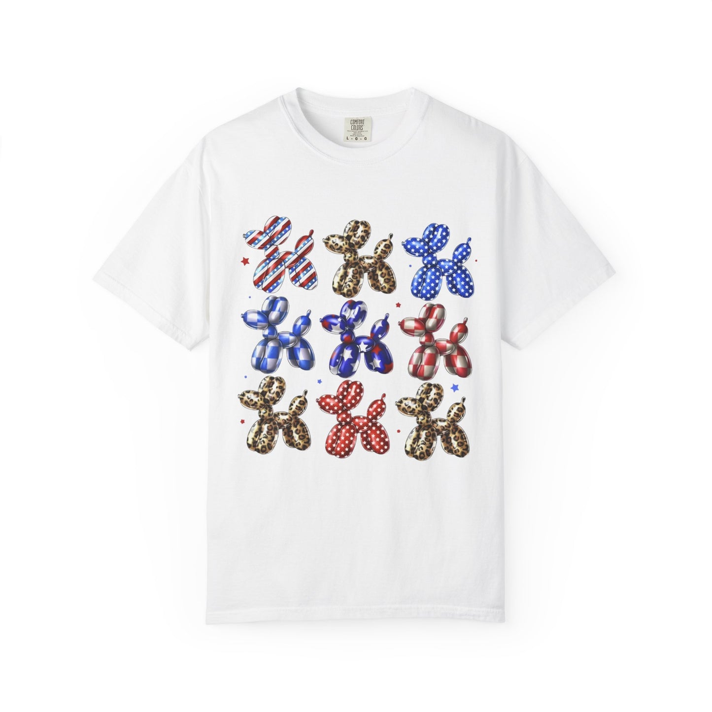 Firecracker Balloon Dog Graphic Tee