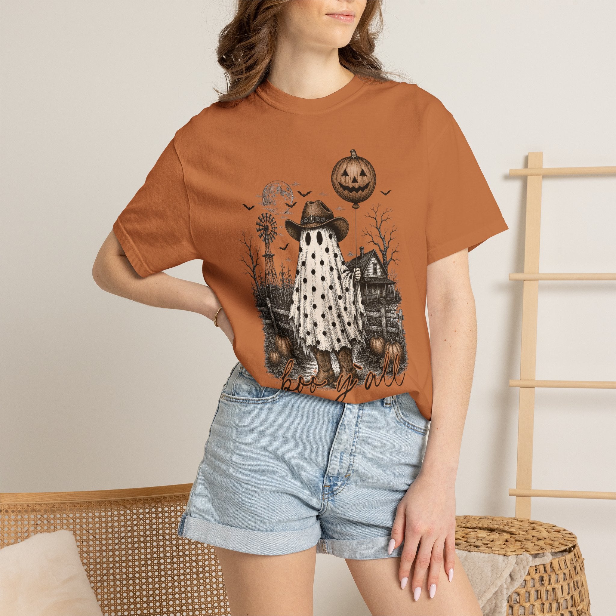 'Boo y'all' Pumpkin Patch Graphic Tee