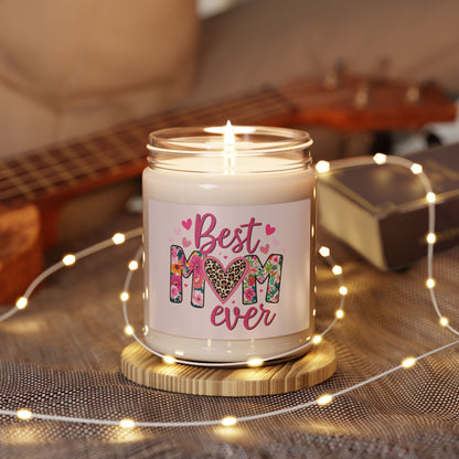 Best Mom Ever Scented Soy Candle — 9oz Gift Candle for Mother's Day