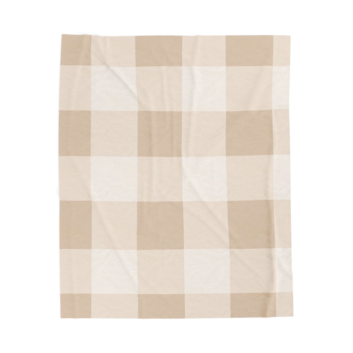 Cozy Neutral Checkered Blanket- Your Everyday Cozy Blanket