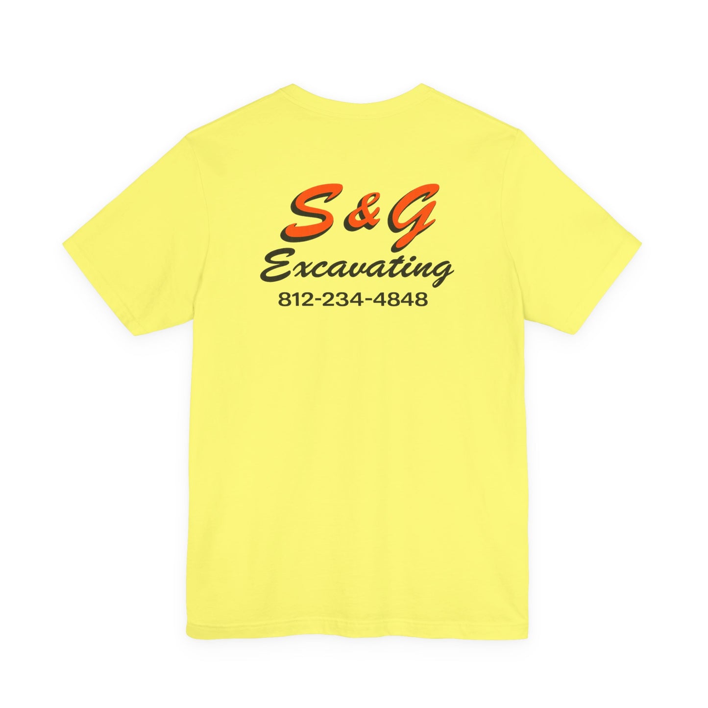 S& G Excavating Short Sleeve Tee