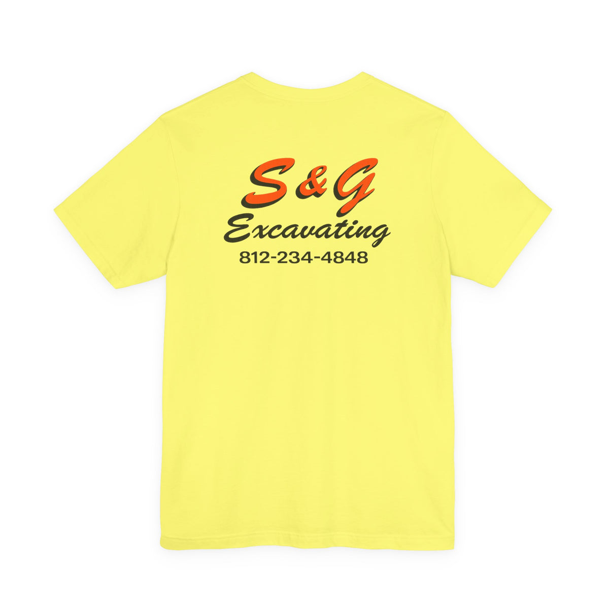 S& G Excavating Short Sleeve Tee
