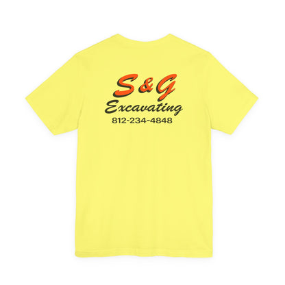S& G Excavating Short Sleeve Tee