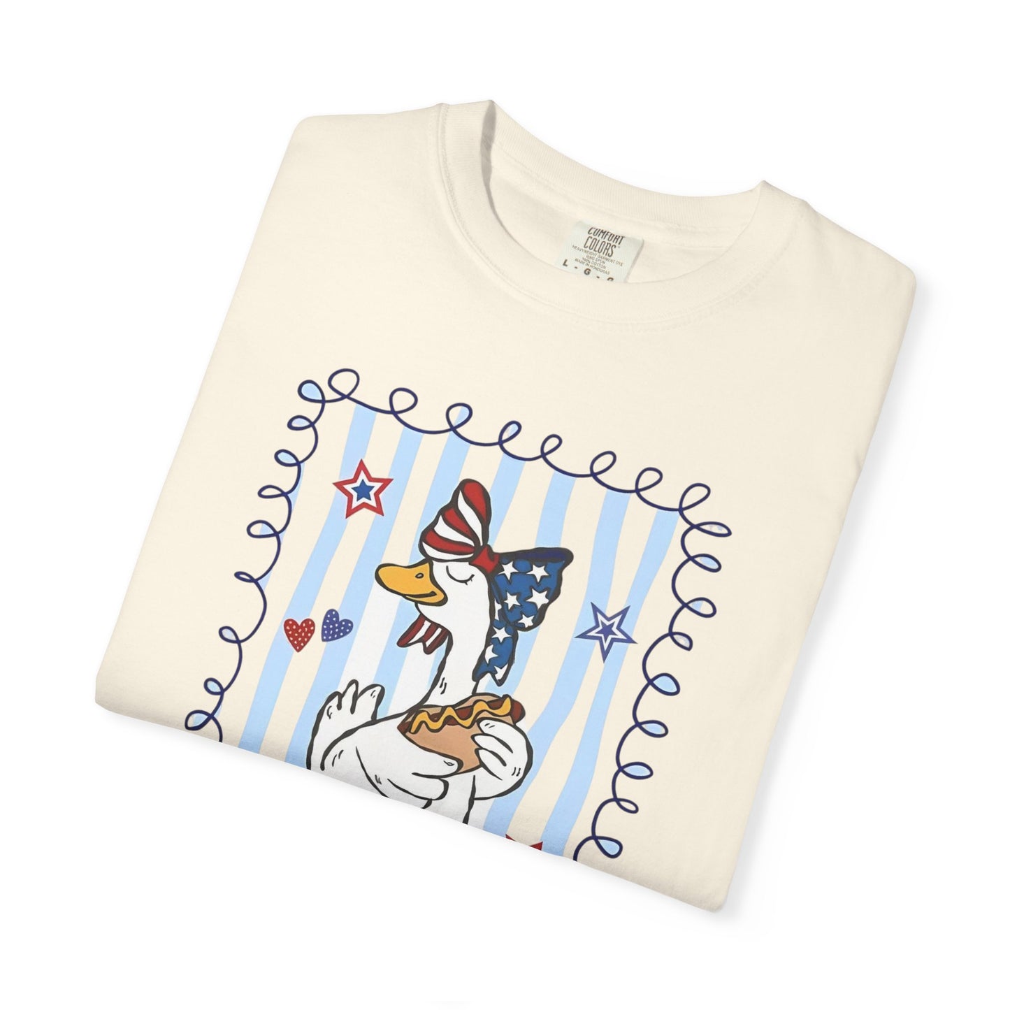 Red White & Goose Graphic Tee