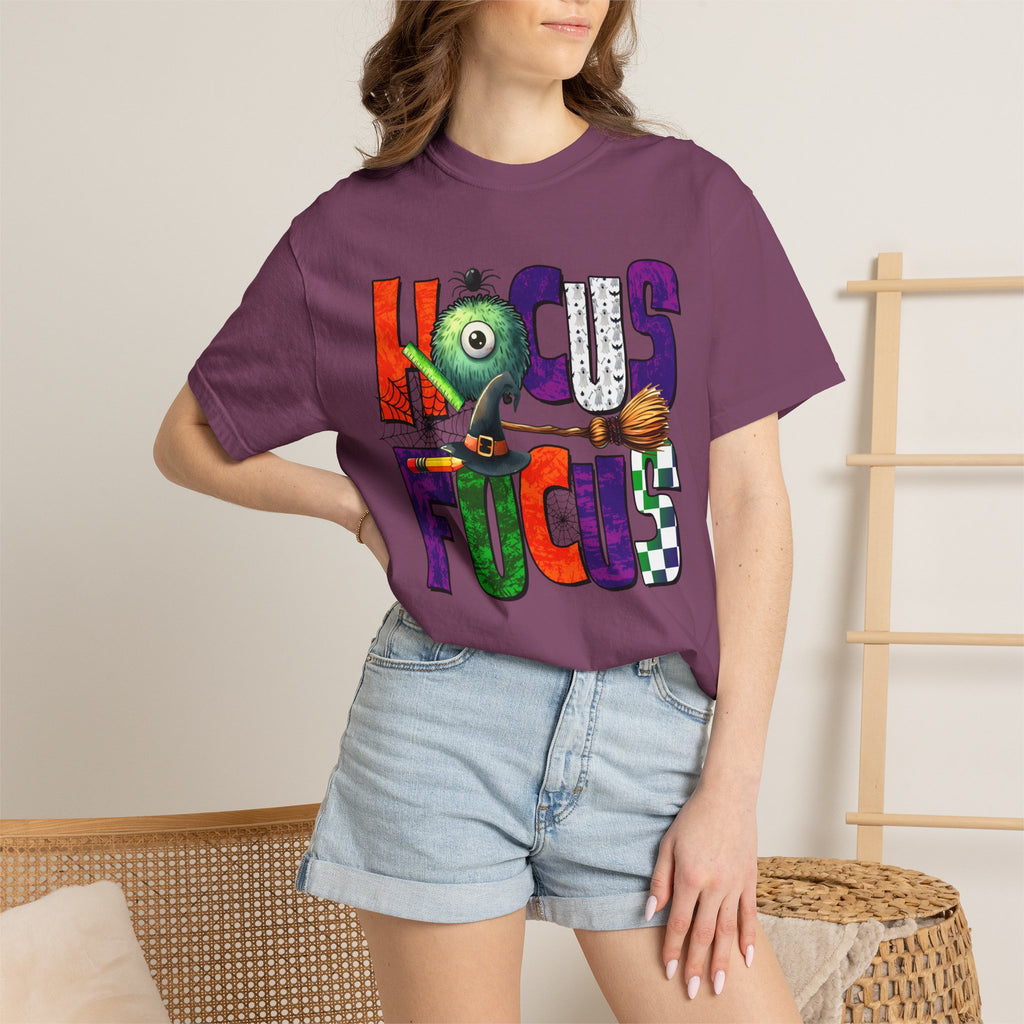 Kids' 'Hocus Focus' Halloween T-Shirt — Playful Monster Magic Tee