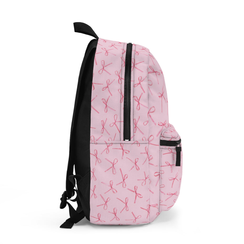 Pink Bow Backpack