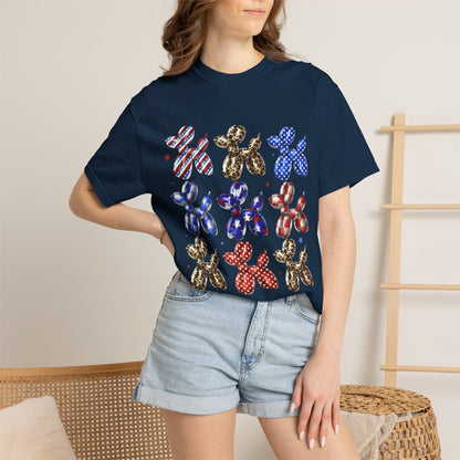 Firecracker Balloon Dog Graphic Tee