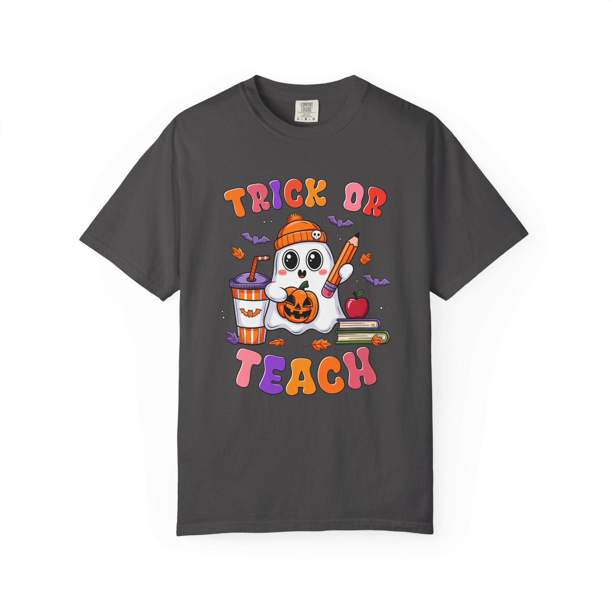 Trick or Teach Halloween Teacher Tee