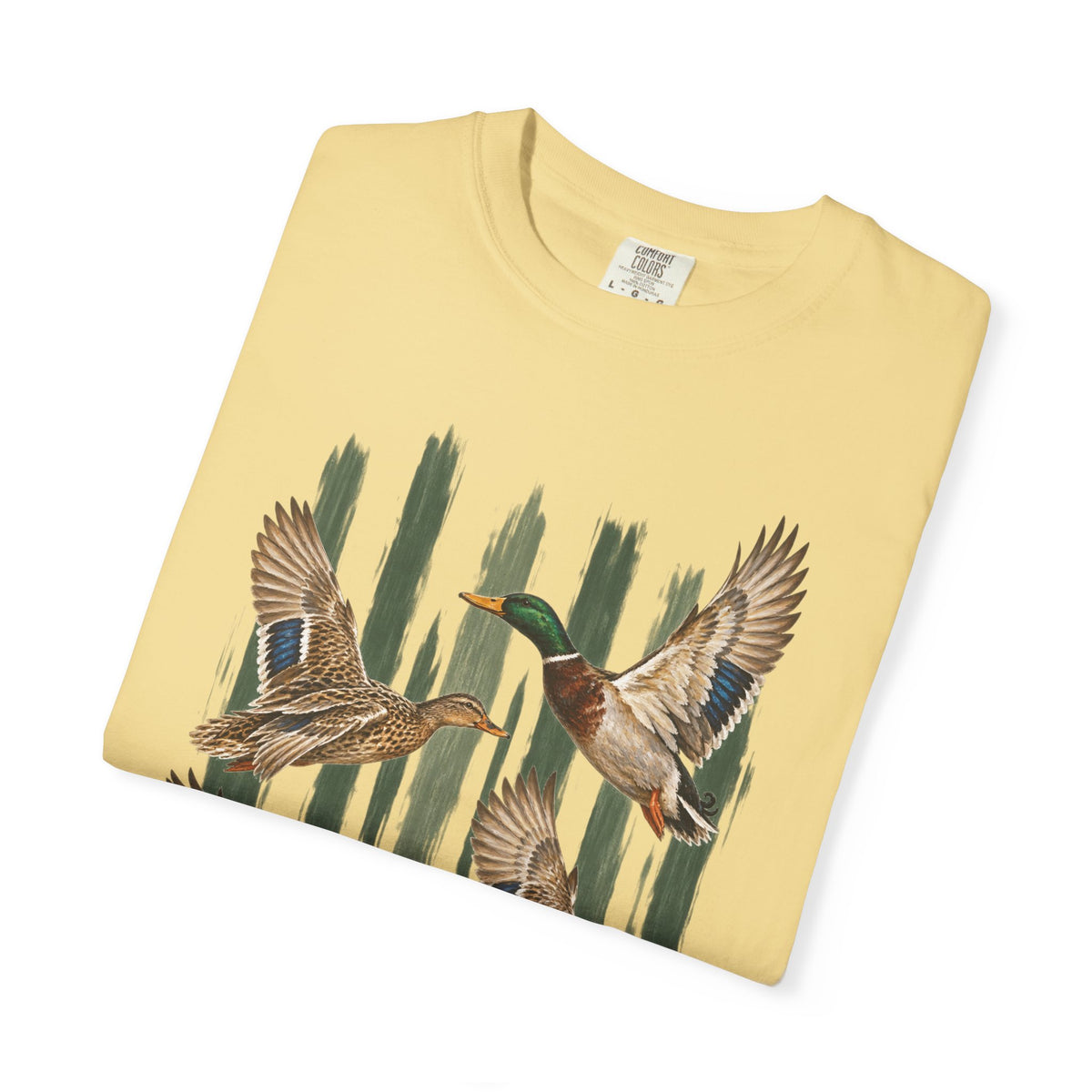 Duck stripped t-shirt