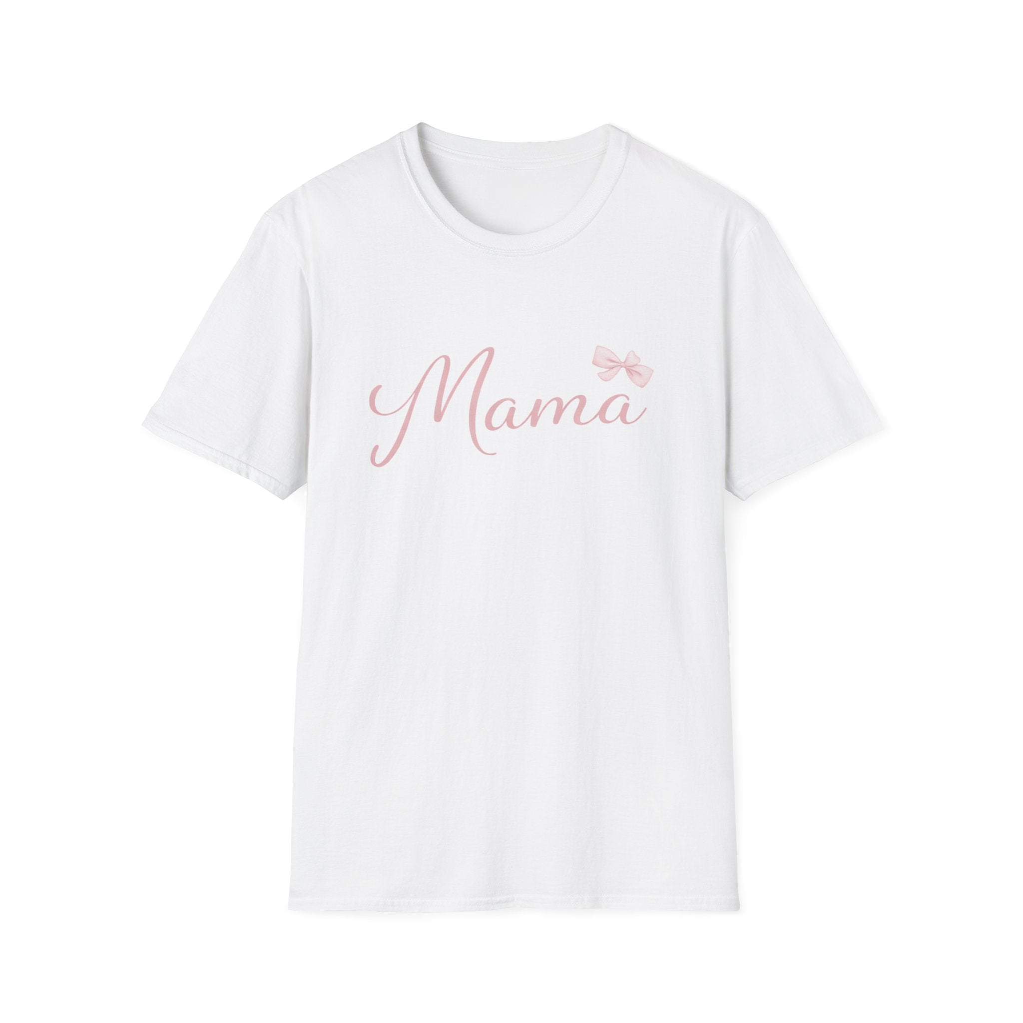 MAMA T-Shirt | pink calligraphy, motherhood tee | Matching MINI Tee