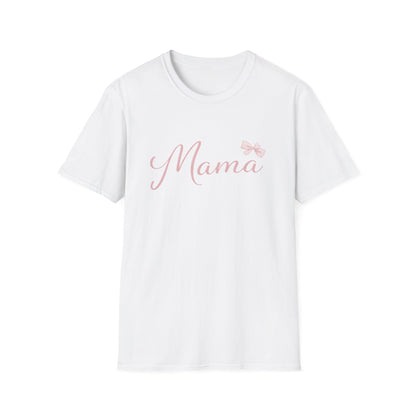MAMA T-Shirt | pink calligraphy, motherhood tee | Matching MINI Tee