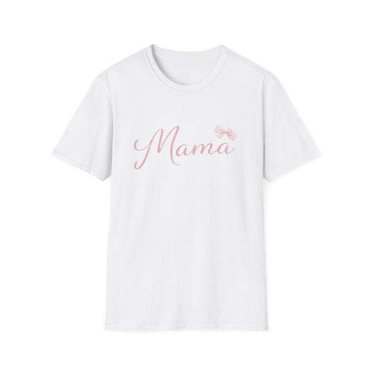 MAMA T-Shirt | pink calligraphy, motherhood tee | Matching MINI Tee