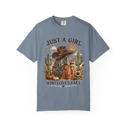 Just A Girl Who Loves Fall Tee
