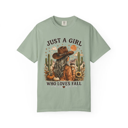 Just A Girl Who Loves Fall Tee