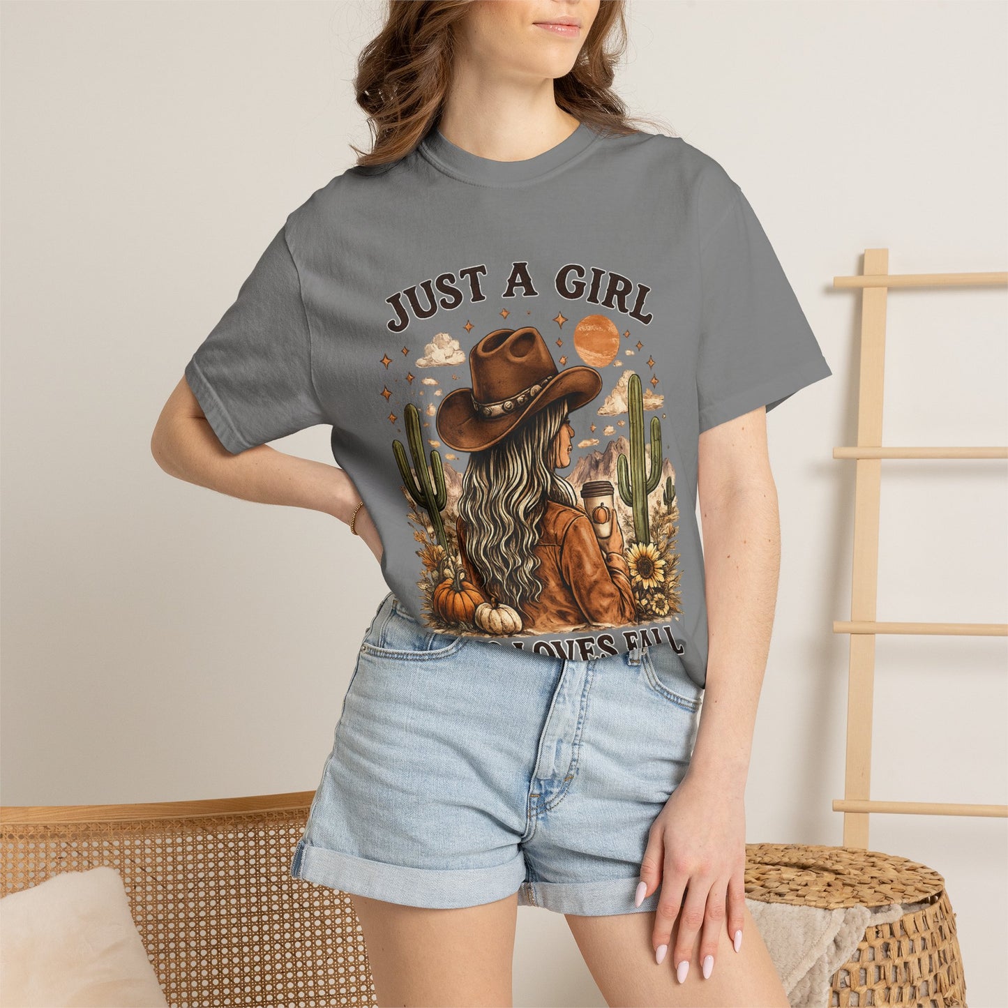 Just A Girl Who Loves Fall Tee