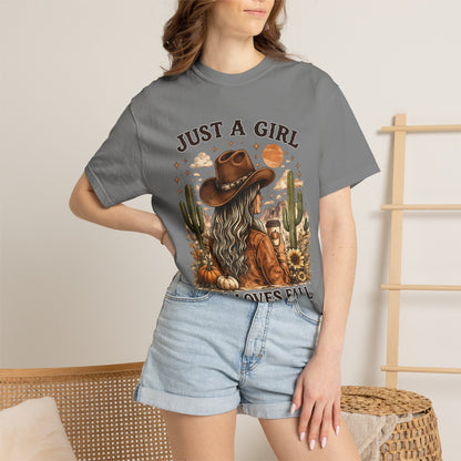 Just A Girl Who Loves Fall Tee