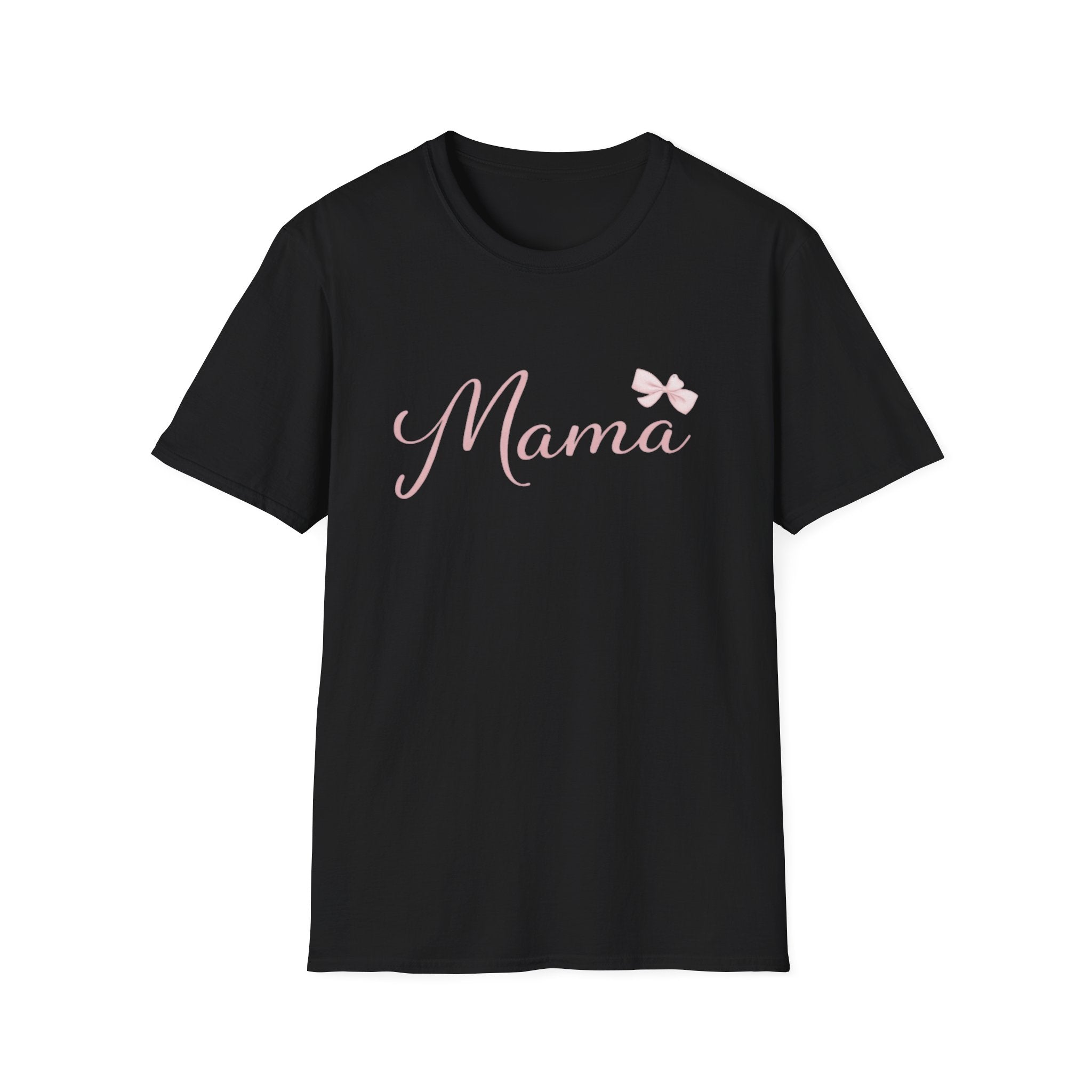 MAMA T-Shirt | pink calligraphy, motherhood tee | Matching MINI Tee
