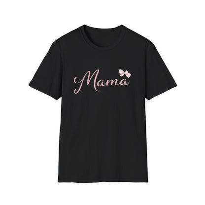 MAMA T-Shirt | pink calligraphy, motherhood tee | Matching MINI Tee