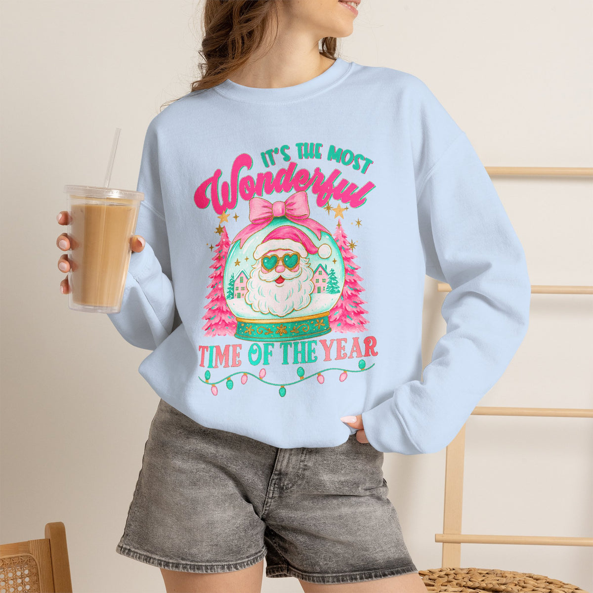 It’s the Most Wonderful Time of the Year Christmas Crewneck Sweatshirt