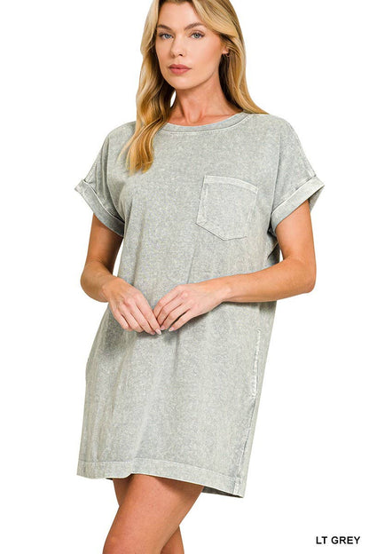 Zenana Cotton T-shirts Dress
