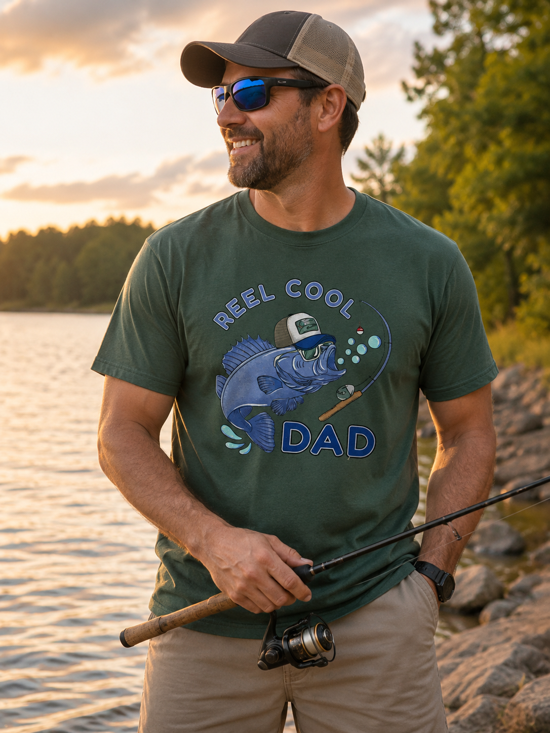 Reel Cool Dad Tee